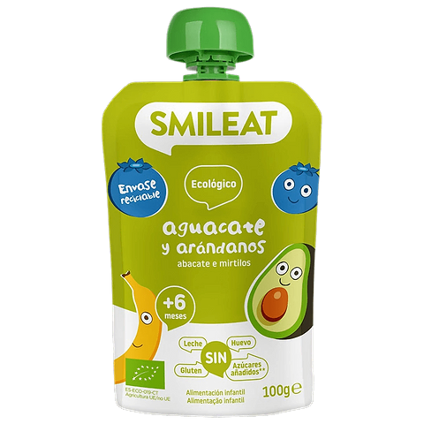 Avocat Myrtille Gourde +6 mois BIO